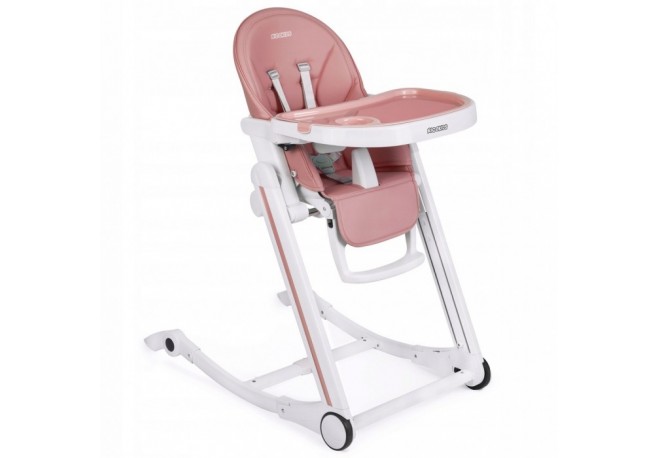 Scaun de masa cu roti Ricokids Tugo - Roz