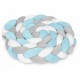 Protectie laterala pentru patut impletita 3 m Ricokids 722101 - Albastru