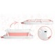 Cadita de baie cu dop de scurgere si pernita inclusa Ricokids RK-280 - Roz