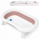 Cadita de baie cu dop de scurgere Ricokids RK-281 - Roz