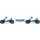 Kart cu pedale si roti gonflabile Gokart RK-592 Ricokids 759200 Albastru