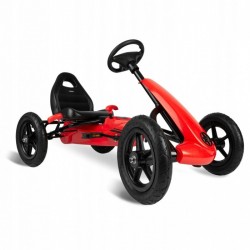 Kart cu pedale si roti gonflabile Gokart RK-592 Ricokids 759201 Rosu