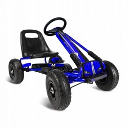 Kart cu pedale si roti gonflabile Gokart RK-594 Ricokids 759400 Albastru
