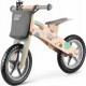 Bicicleta din lemn fara pedale Ricokids RC-610 Gri