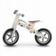 Bicicleta din lemn fara pedale Ricokids RC-610 Gri