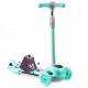 Trotineta cu roti cu LED Ricokids Piko 765000 - Turcoaz
