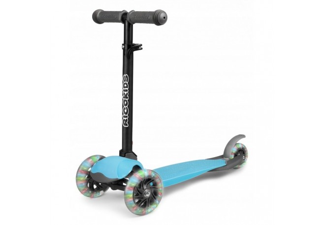 Trotineta cu roti cu LED Ricokids Loco 765100 - Albastru
