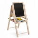 Tabla educationala cu doua fete si accesorii Ricokids RK-803 66 x 45 x 32 cm Natur