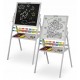 Tabla educationala cu doua fete si accesorii Ricokids RK-800 101 x 54 x 55 cm Gri