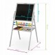 Tabla educationala cu doua fete si accesorii Ricokids RK-800 101 x 54 x 55 cm Gri