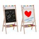 Tabla educationala cu doua fete si accesorii Ricokids RK-802 78 x 44 x 29 cm Natur