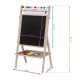 Tabla educationala cu doua fete si accesorii Ricokids RK-802 78 x 44 x 29 cm Natur