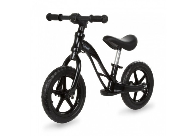 Bicicleta fara pedale cu cadru din magneziu Kidwell Rocky Black