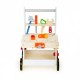Banc de lucru tamplarie din lemn Ecotoys TL88042 - Alb