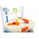 Banc de lucru tamplarie din lemn Ecotoys TL88042 - Alb