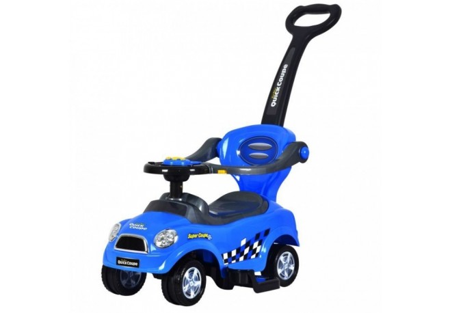 Masinuta de impins Ecotoys 321 Mini Cooper - Albastru