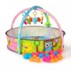 Salteluta de joaca cu 30 bile Ecotoys CC9600-2 - Multicolora