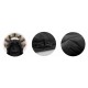Sac de dormit Ricokids 95 x 48 cm Ricokids Elmi 720008 - Negru