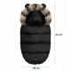 Sac de dormit Ricokids 95 x 48 cm Ricokids Elmi 720008 - Negru