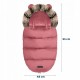 Sac de dormit Ricokids 95 x 48 cm Ricokids Elmi 720011 - Roz inchis