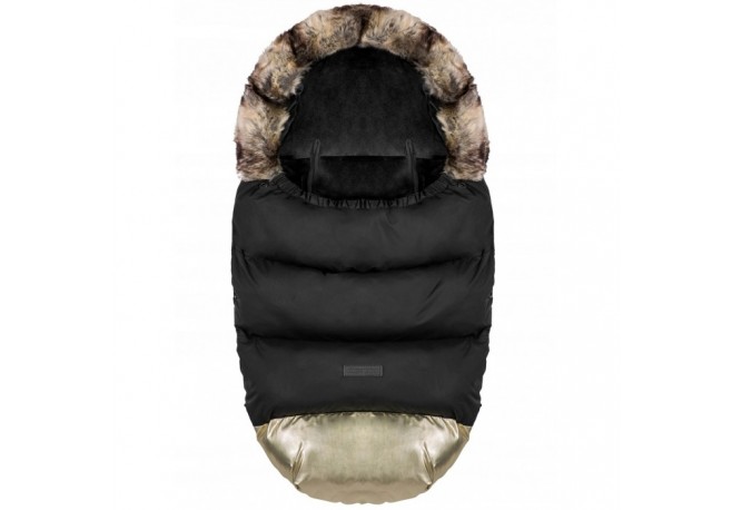 Sac de dormit Ricokids 95 x 48 cm Ricokids Elmi 720013 - Negru cu auriu