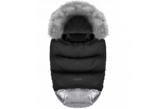 Sac de dormit Ricokids 95 x 48 cm Ricokids Elmi 720014 - Negru cu argintiu