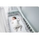 Protectie laterala pentru patut impletita 3 M Ricokids 722110 - Gri