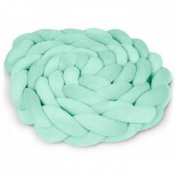 Protectie laterala pentru patut impletita 3 M Ricokids 722112 - Mint