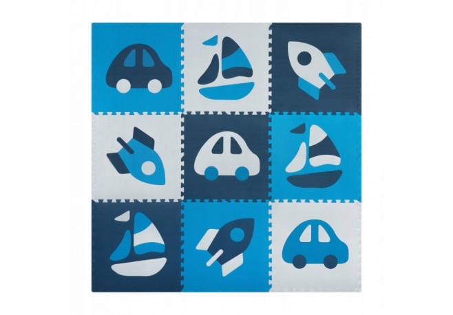 Salteluta de joaca 180 X 180 cm Ricokids 7504 - Bleumarin