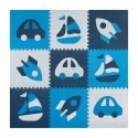 Salteluta de joaca 180 X 180 cm Ricokids 7504 - Bleumarin