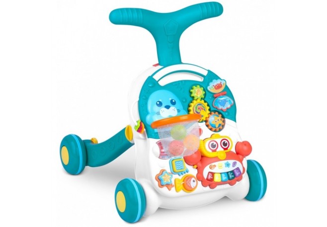 Antemergator educational 2 in 1 Ricokids RK-810 Alb cu albastru