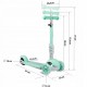 Trotineta Ricokids Buggy - Verde menta