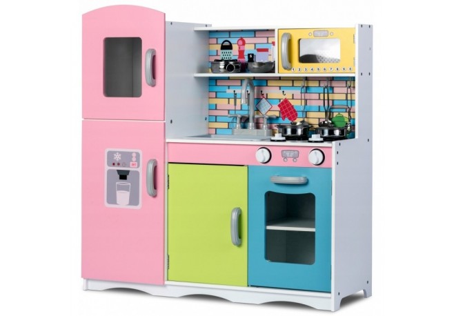 Bucatarie din lemn cu aceesorii Ricokids 7834
