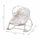 Balansoar multifunctional cu sunete si jucarii Kidwell Pino - Bej