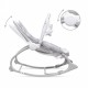 Balansoar multifunctional cu sunete si jucarii Kidwell Pino - Gri