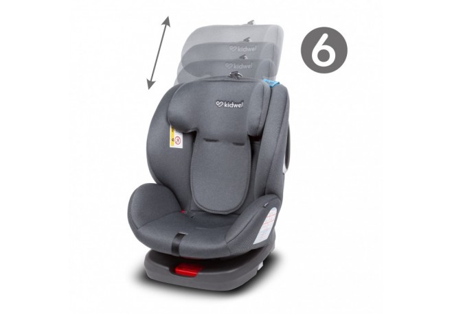Scaun auto Kidwell Ventura 0-36 Kg - Dark Gray