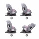 Scaun auto Kidwell Ventura 0-36 Kg - Pink Gray