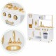 Bucatarie mare din lemn pentru copii cu accesorii Ecotoys 7267