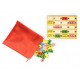 Piese tip domino cu calcule matematice si tabla Ecotoys MB386