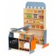 Stand magazin din lemn cu accesorii Ecotoys 4426