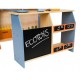 Stand magazin din lemn cu accesorii Ecotoys 4426
