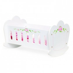 Patut balansoar din lemn pentru papusi Ecotoys PH12B018