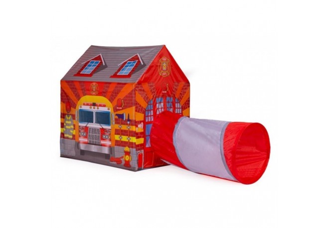 Cort statie de pompieri cu tunel Ecotoys 8322