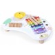 Tabla din lemn cu 3 instrumente Ecotoys 3655