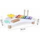 Tabla din lemn cu 3 instrumente Ecotoys 3655