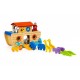 Jucarie din lemn educativa cu 16 figurine 'Arca lui Noe' Ecotoys PH05N001