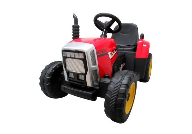 Tractor electric pe baterie si muzica C1 R-Sport - Rosu