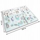 Salteluta de joaca 180 x 150 x 1.5 cm Nukido NK-342 - Albastru deschis