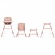 Scaun de masa 4 in 1 Kidwell EATAN Pink