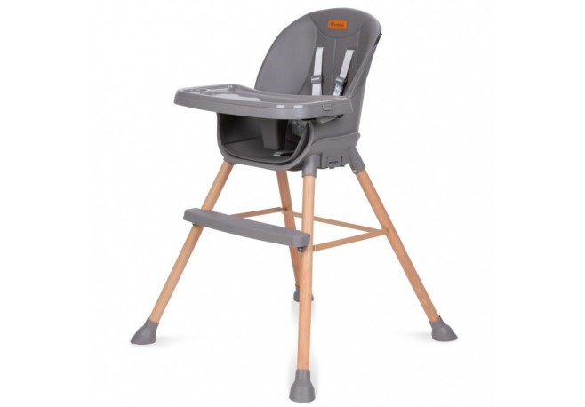 Scaun de masa 4 in 1 Kidwell EATAN Wood Gray